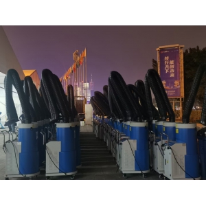 全國首屆職業(yè)技能大賽焊接項目智能移動煙塵凈化器